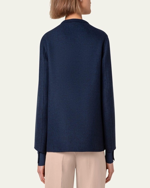 Wilke Double-Face Wool Short Jacket