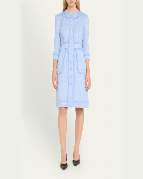 Rachel Tweed Fringe Dress