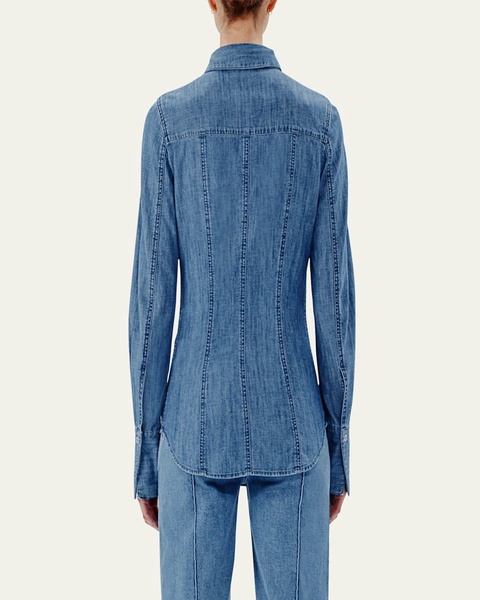 Chambray Slim Shirt