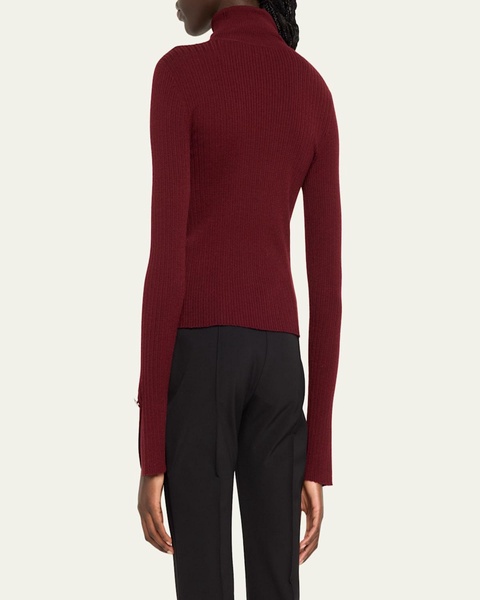 Jett Ribbed Turtleneck Top