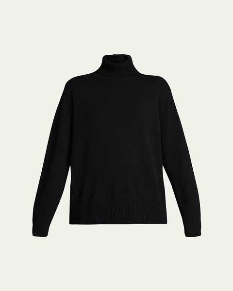Stepny Wool-Cashmere Turtleneck Top