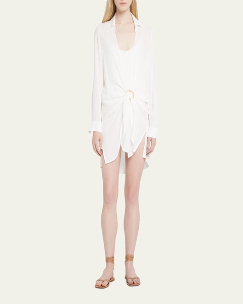 Millie Tie-Waist Coverup