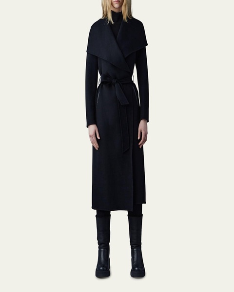 Mai Wool Belted Wrap Coat