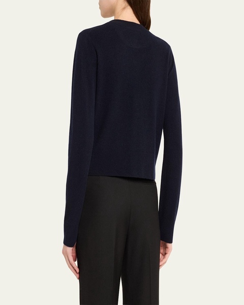 Tipped Half-Moon Cardigan