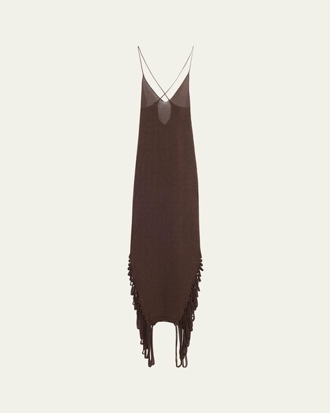 Stalactite Midi Slip Dress