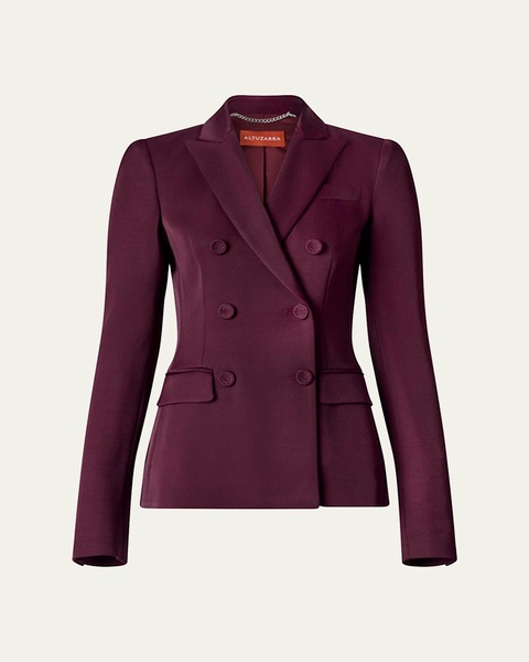 Indiana Double-Breasted Wool Jacket