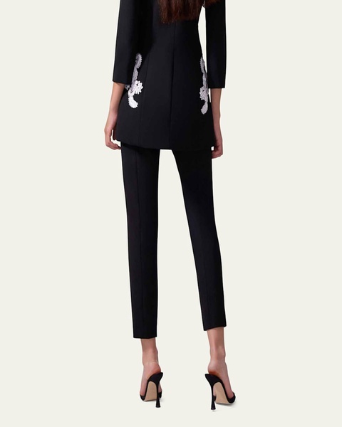Slim-Leg Tailored Pants