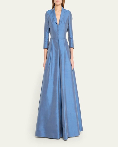 Shiny Coat Gown