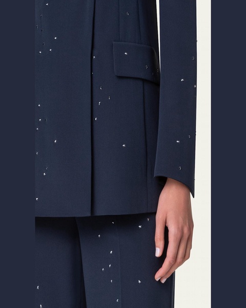 Nadine Swarovski Stars Silk Jacket