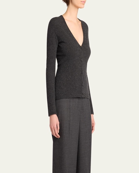 Imperia V-Neck Cashmere Cardigan