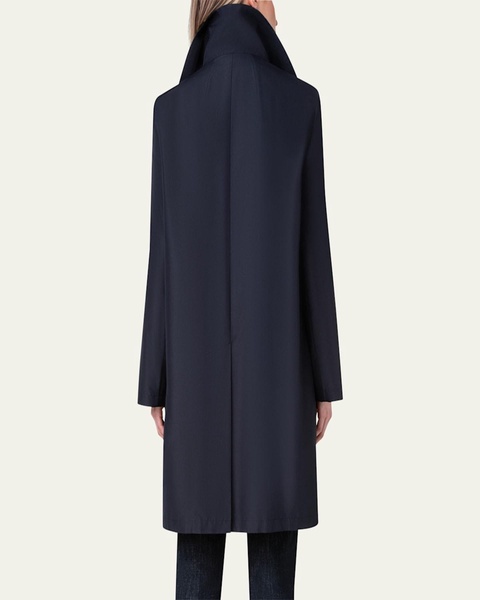 Storm System Double-Breasted Coat