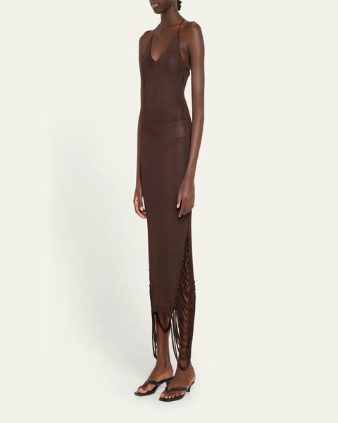 Stalactite Midi Slip Dress