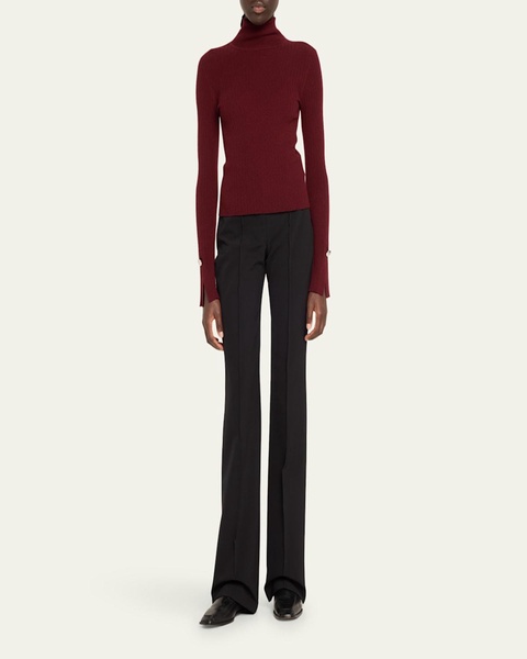 Jett Ribbed Turtleneck Top