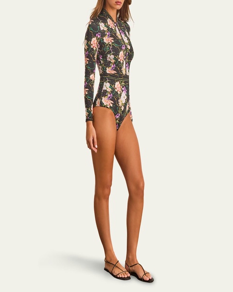 Carmen Rashguard One-Piece Swimsuit