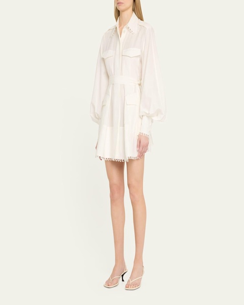 Illuminate Utility Mini Dress