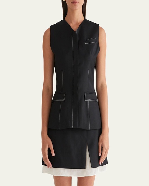 Phillipa Sleeveless Fitted Top