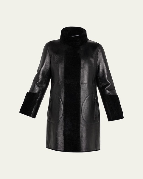 Reversible Lamb Shearling Coat