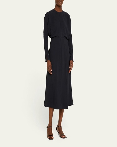 Dolman Cady Midi Dress