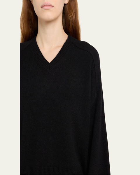 Anzor V-Neck Cashmere Sweater
