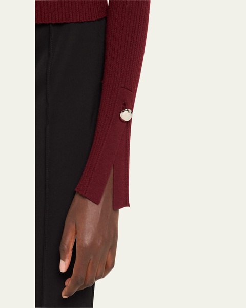 Jett Ribbed Turtleneck Top