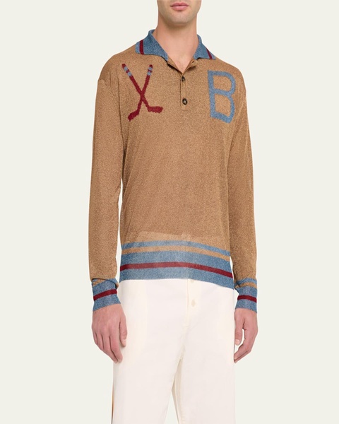 Men's Goaltender Polo Sweater