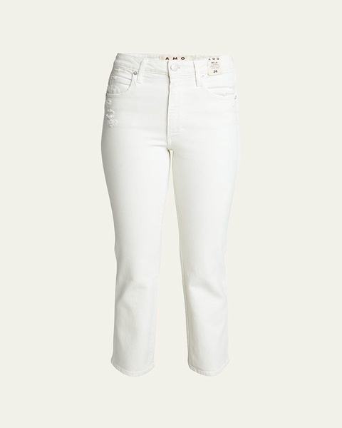 Bella Flare Jeans w/ Released Hem