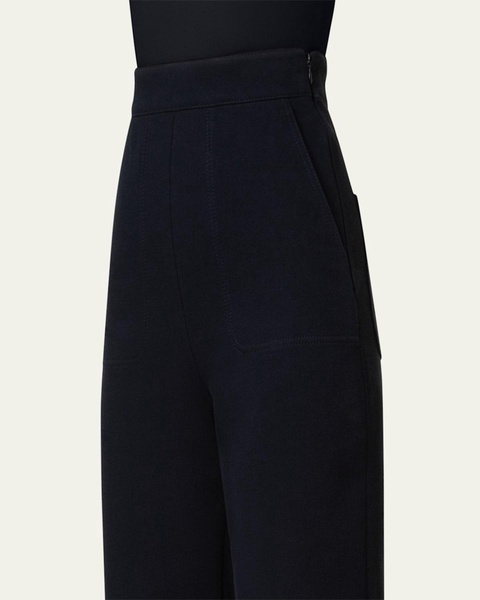 Flynn Straight-Leg Cotton Pants