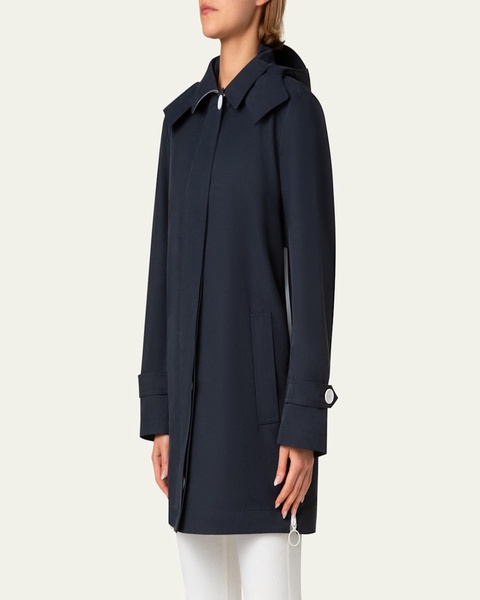 Hooded Two-Tone Jacket