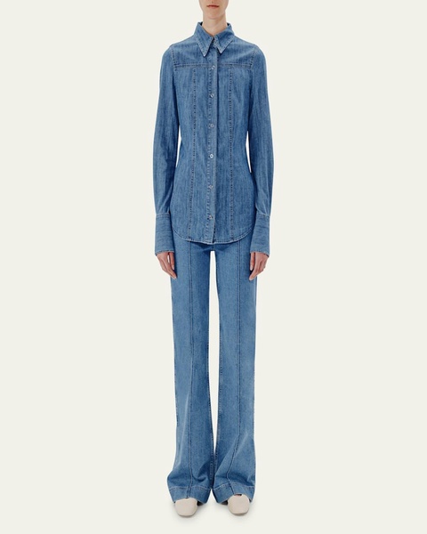 Chambray Slim Shirt
