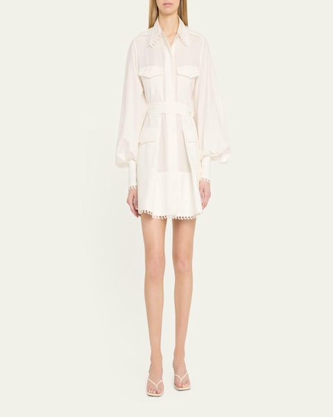 Illuminate Utility Mini Dress