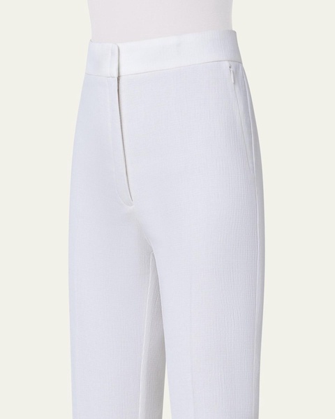 Carl Structured Silk-Blend Trousers