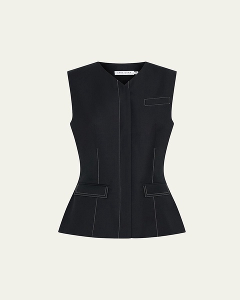 Phillipa Sleeveless Fitted Top