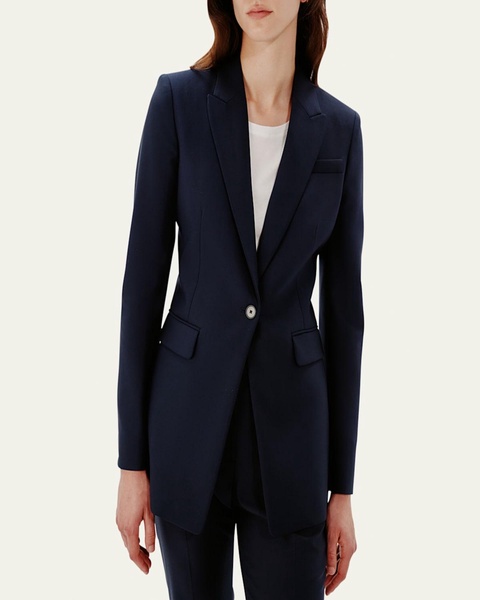 Single Button Blazer Jacket
