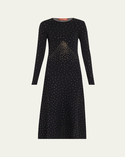 Wenny Studded Maxi Dress