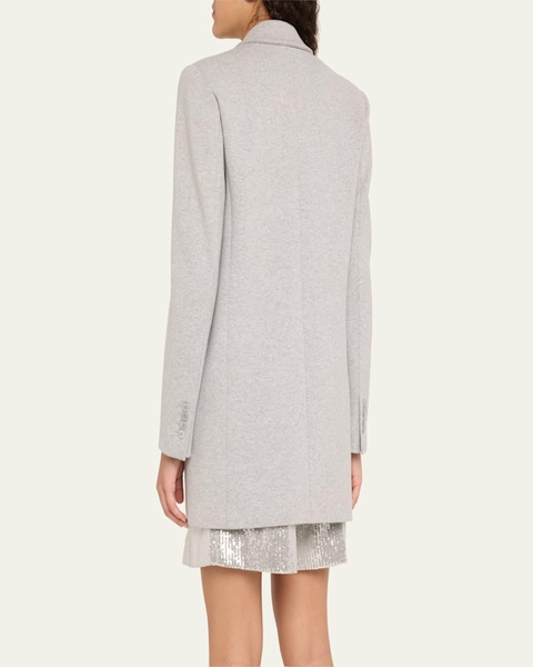 Single-Breasted Jersey Boyfriend Blazer
