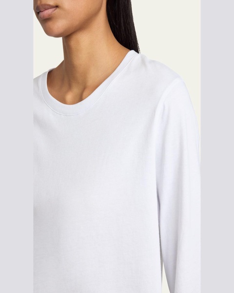 Hefiz Three Quarter Sleeve Cotton T-Shirt
