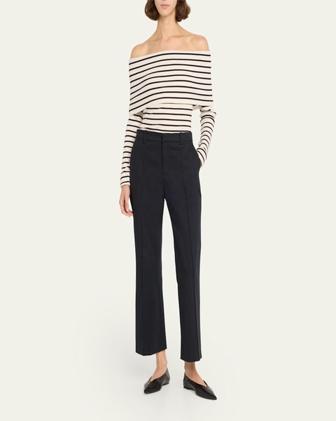 Jay Mid-Rise Flare Pants