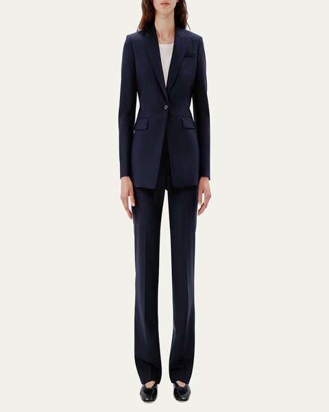 Single Button Blazer Jacket