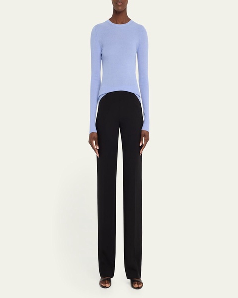 Hutton Ribbed Cashmere Pullover