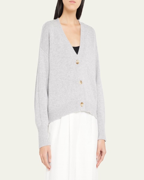 Zanzibar Cropped Wool-Cashmere Cardigan