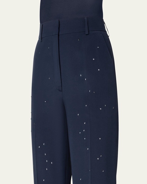 Florine Swarovski Star Flare Leg Pants
