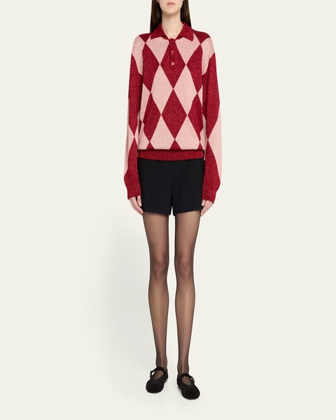 Jockey Argyle Polo Sweater
