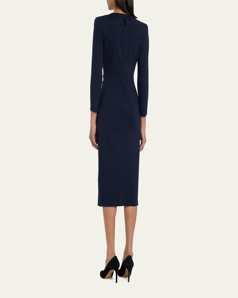 Tab Front Jersey Dress