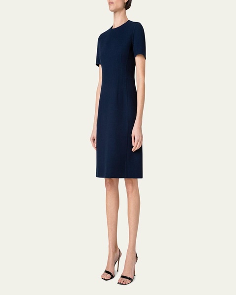Double-Face A-Line Dress