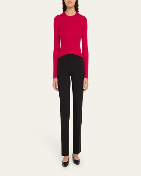 Hutton Ribbed Cashmere Pullover
