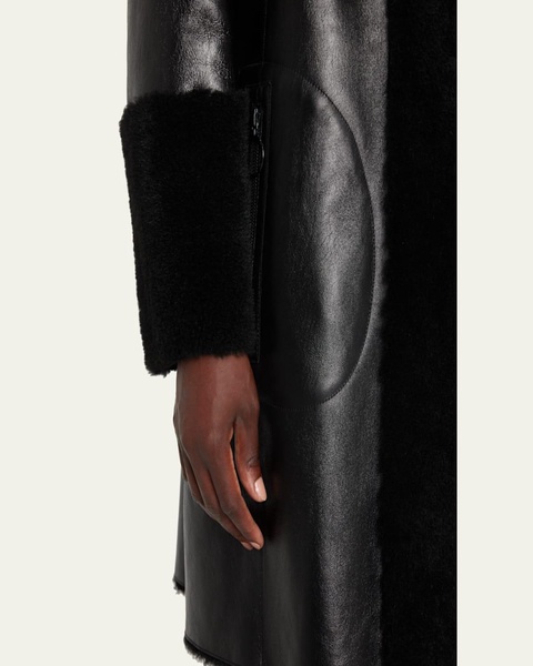 Reversible Lamb Shearling Coat