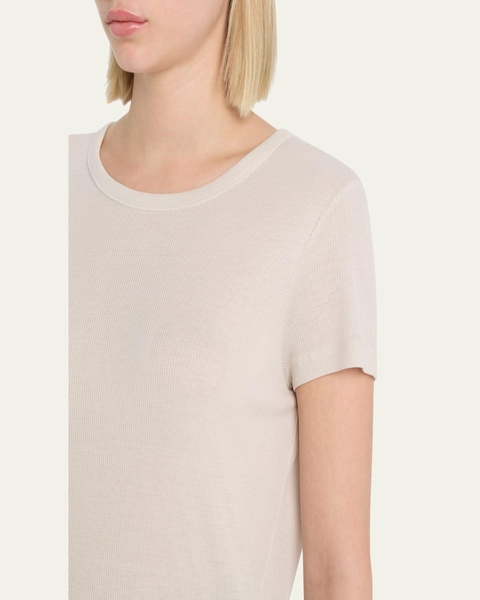 Lyocell Cotton Baby Ribbed Tee