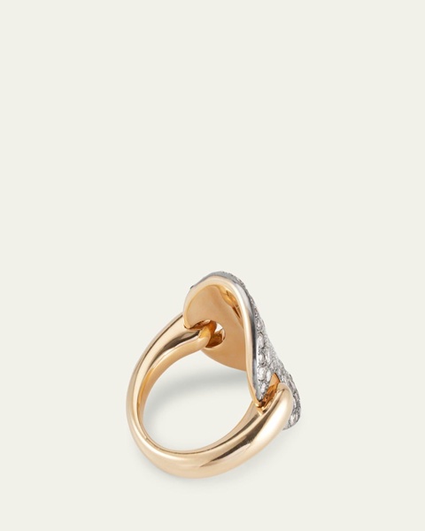 18K Rose Gold Sabbia Diamond Statement Ring