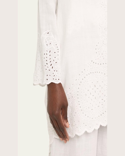 Belvoir Broderie Anglaise Lace Top