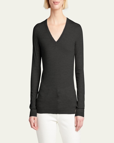 V-Neck Cashmere Sweater